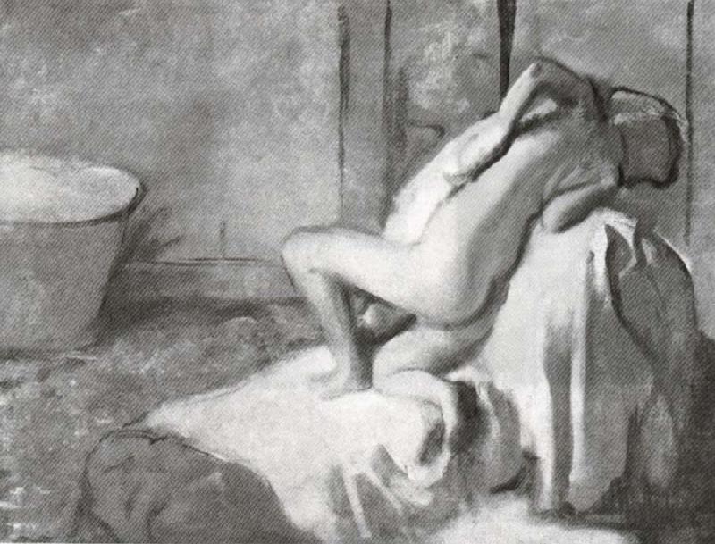 Edgar Degas After the bath china oil painting image